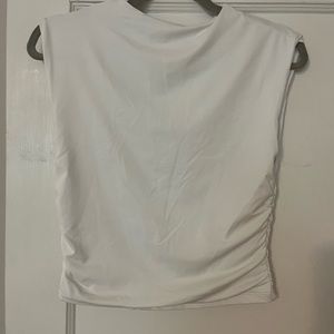 Abercrombie thick white mock neck